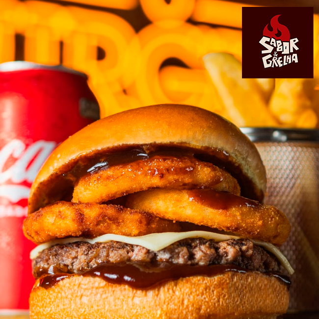Combo Classic Onion Rings individual + Coca-Cola + Fritas